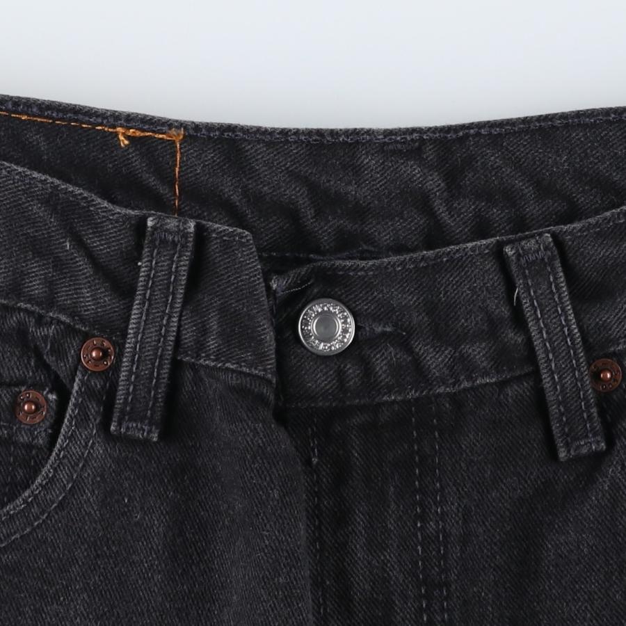 Levi's（リーバイス） 古着 90年代 505 ORIGINAL FIT ブラックデニム