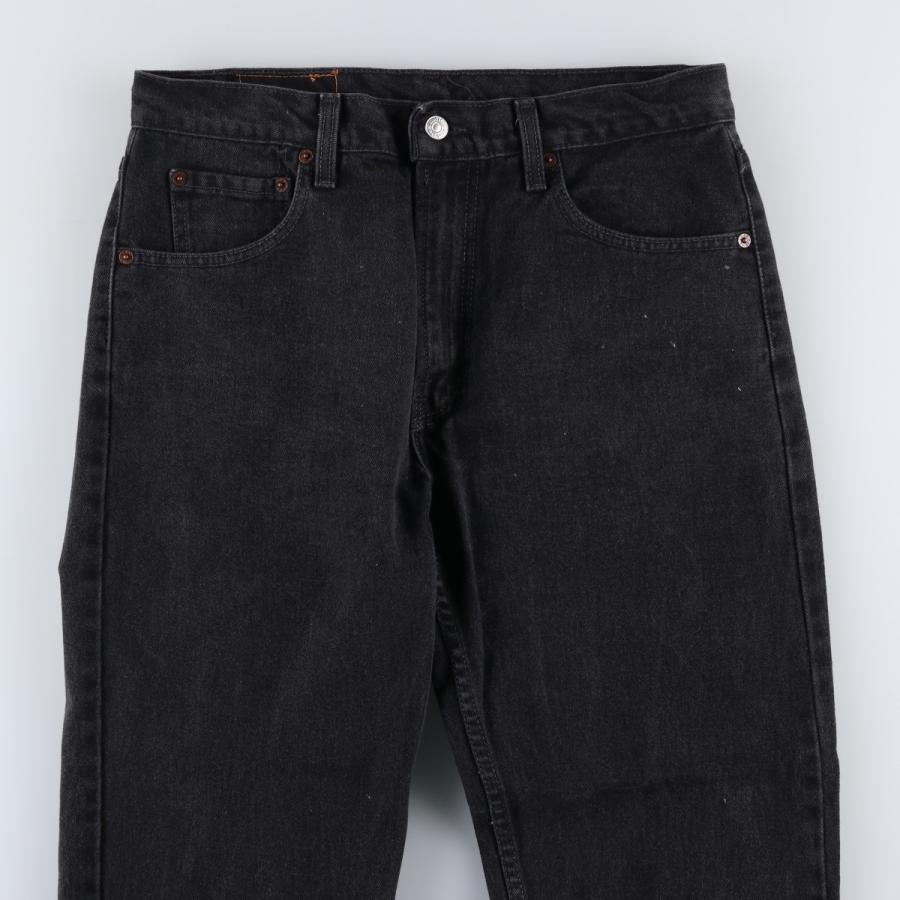 Levi's（リーバイス） 古着 90年代 505 ORIGINAL FIT ブラックデニム