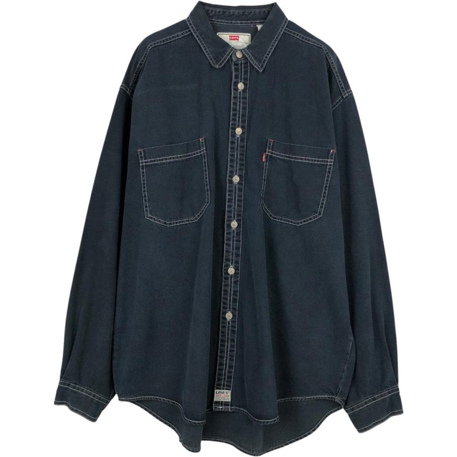 Levi's（リーバイス） 古着 Levi's RED TAB 長袖 ブラックデニムシャツ