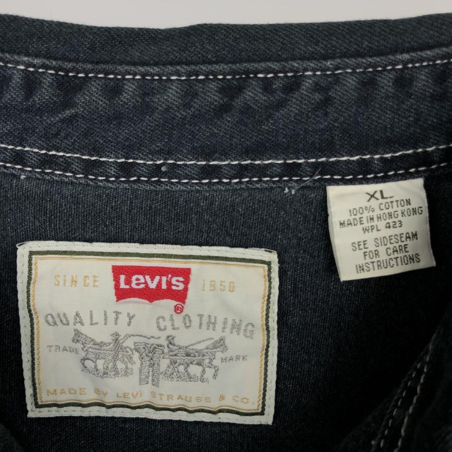 Levi's（リーバイス） 古着 Levi's RED TAB 長袖 ブラックデニムシャツ