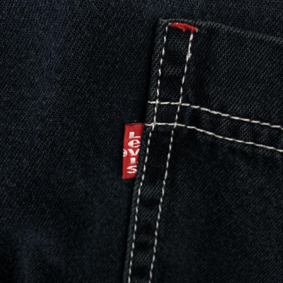 Levi's（リーバイス） 古着 Levi's RED TAB 長袖 ブラックデニムシャツ