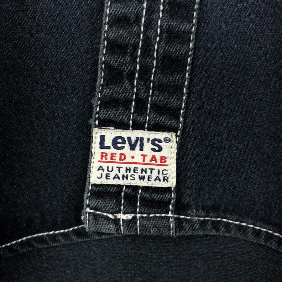 Levi's（リーバイス） 古着 Levi's RED TAB 長袖 ブラックデニムシャツ