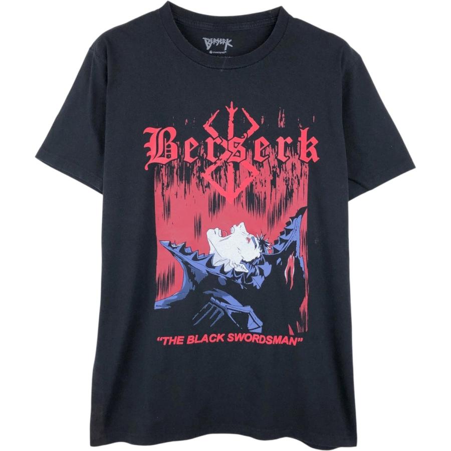 BERSERK ベルセルク 髑髏の騎士 ベルセルク　Tシャツ アニメ 古着 BERSERK ベルセルク ガッツ アニメ キャラクタープリントTシャツ