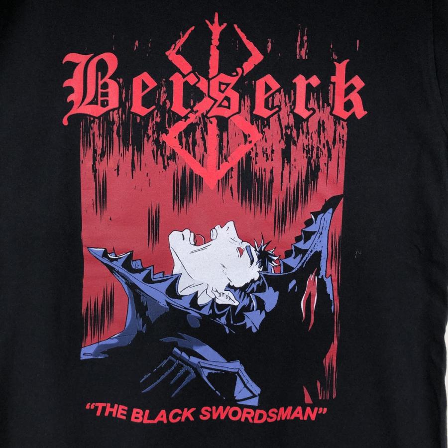 古着 BERSERK ベルセルク ガッツ アニメ キャラクタープリントTシャツ