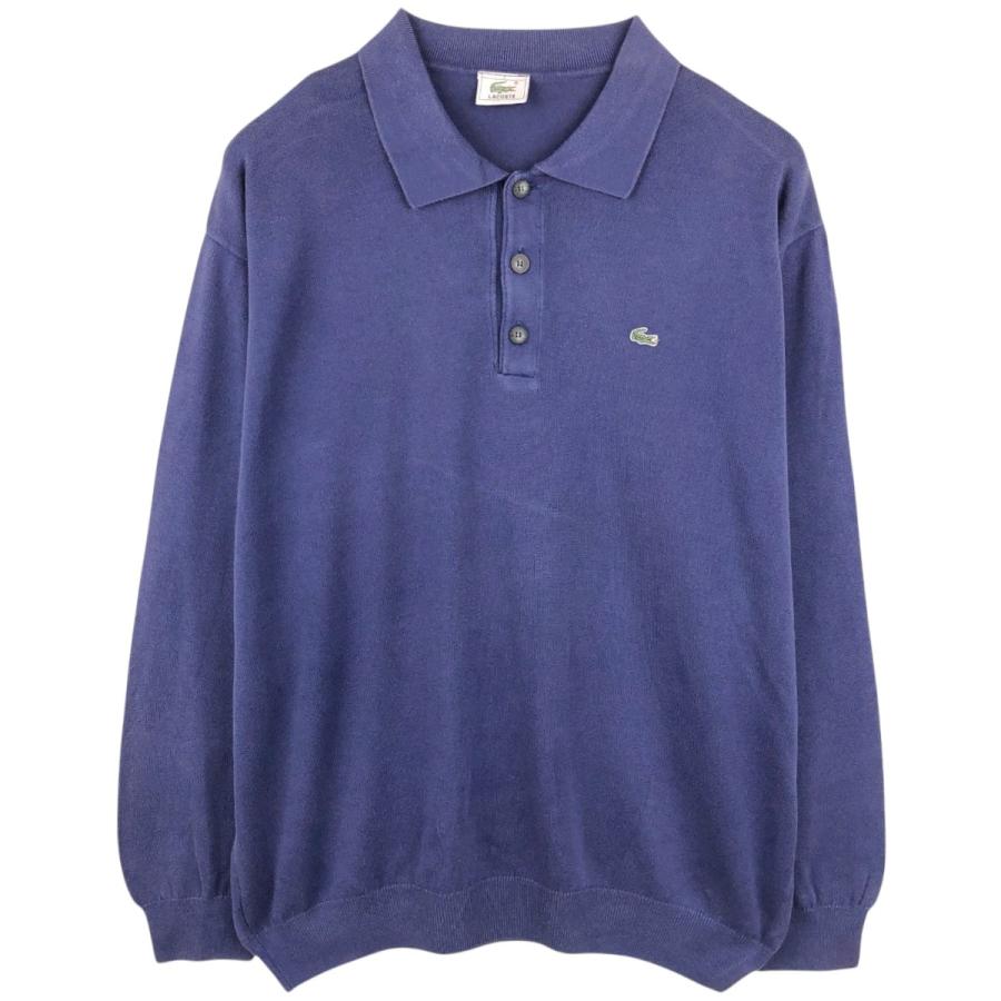 LACOSTE（ラコステ） 古着 長袖 ポロシャツ 7 メンズXXL相当