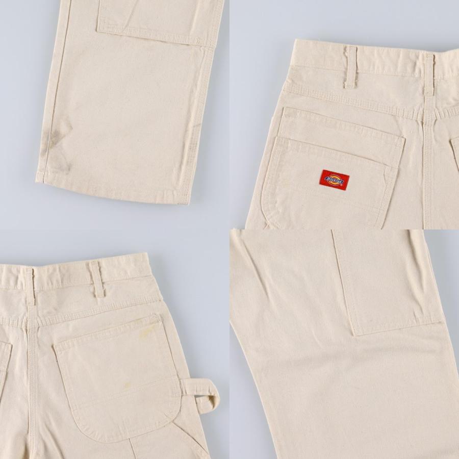 Dickies（ディッキーズ） 古着 ダブルニー 生成り ペインターパンツ
