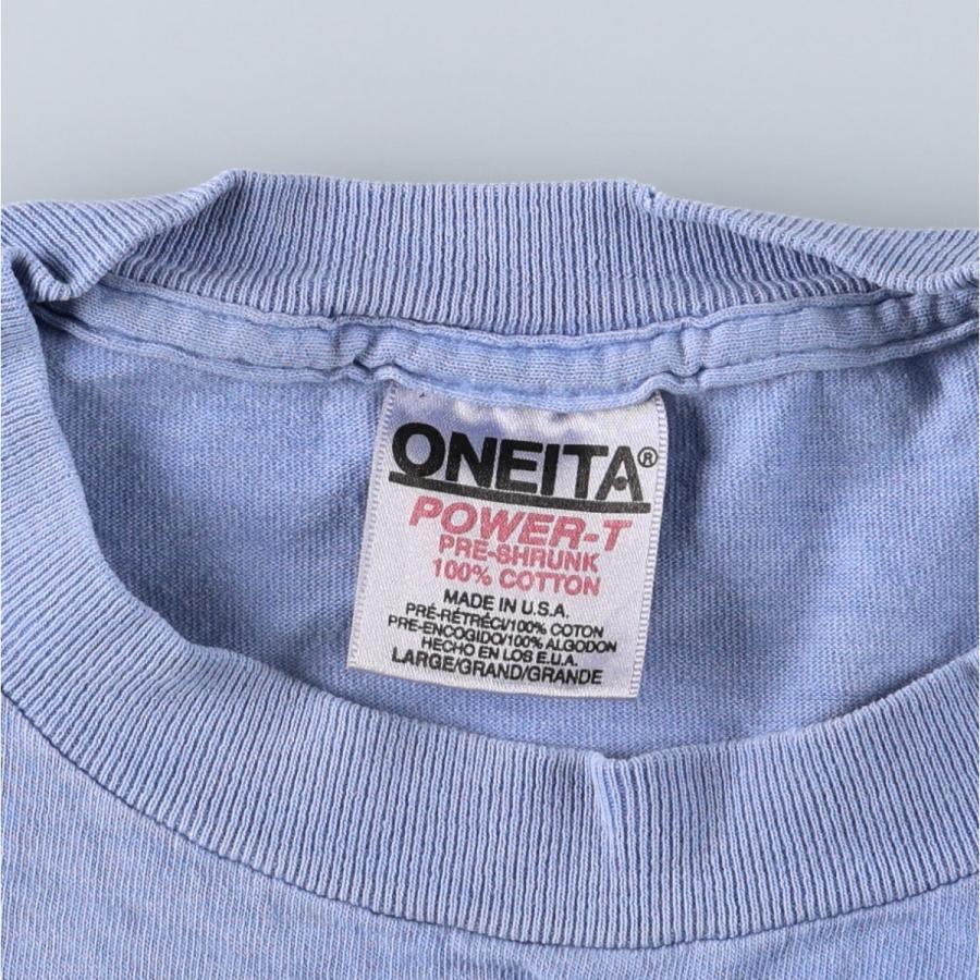 古着 90年代 オニータ ONEITA POWER-T プリントTシャツ USA製 メンズL