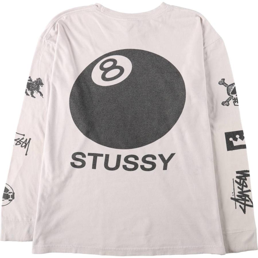 STUSSY（ステューシー） 古着 ロングTシャツ ロンT メンズL相当