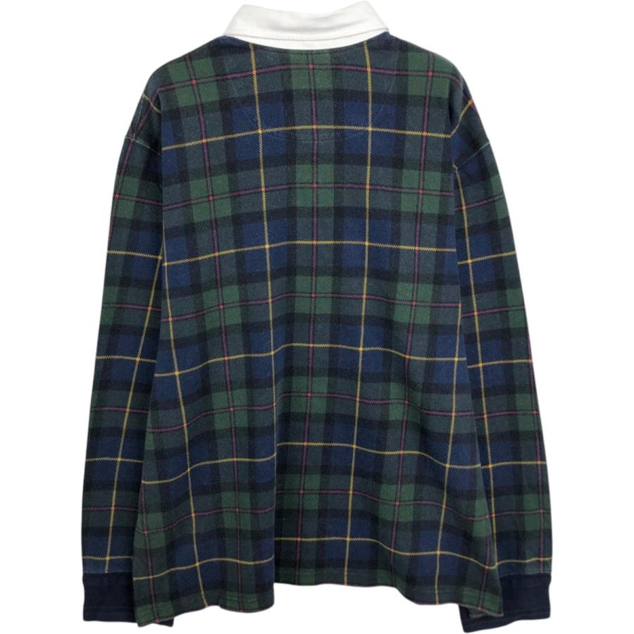 Polo by Ralph Lauren ビッグポニー ラガーシャツ チェック 古着 ラルフローレン Ralph Lauren POLO by チェック柄 ビッグポニー