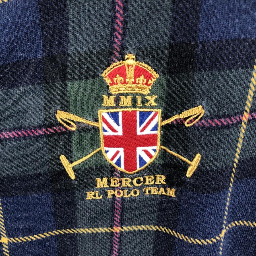 古着 ラルフローレン Ralph Lauren POLO by チェック柄 ビッグポニー