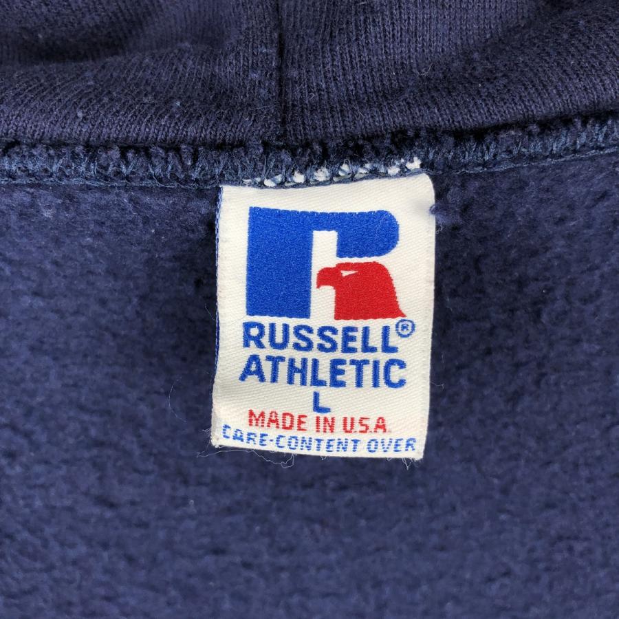 古着 90年代 ラッセル Russell ATHLETIC スウェットフルジップパーカー