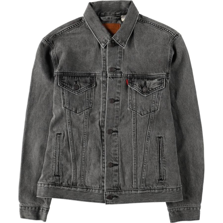 Levi's（リーバイス） 古着 ブラック デニムジャケット Gジャン メンズ