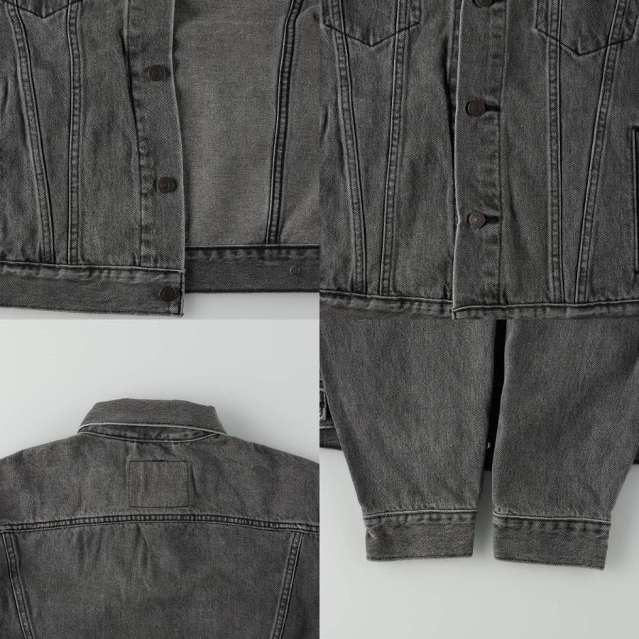 Levi's（リーバイス） 古着 ブラック デニムジャケット Gジャン メンズ