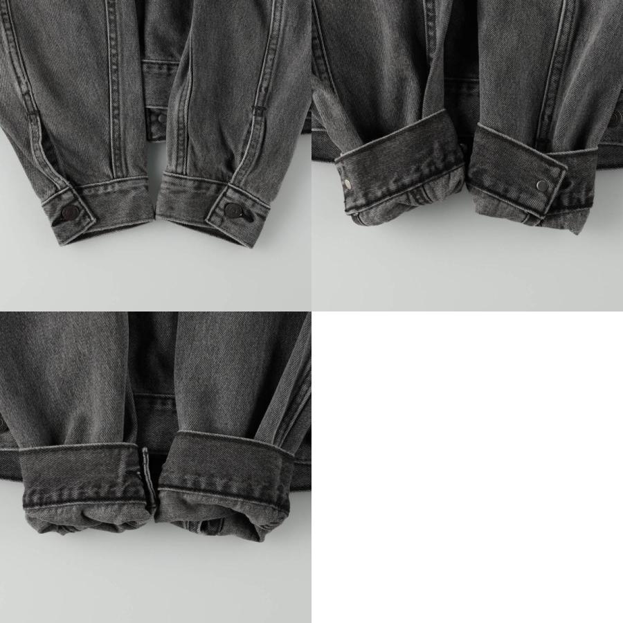 Levi's（リーバイス） 古着 ブラック デニムジャケット Gジャン メンズ