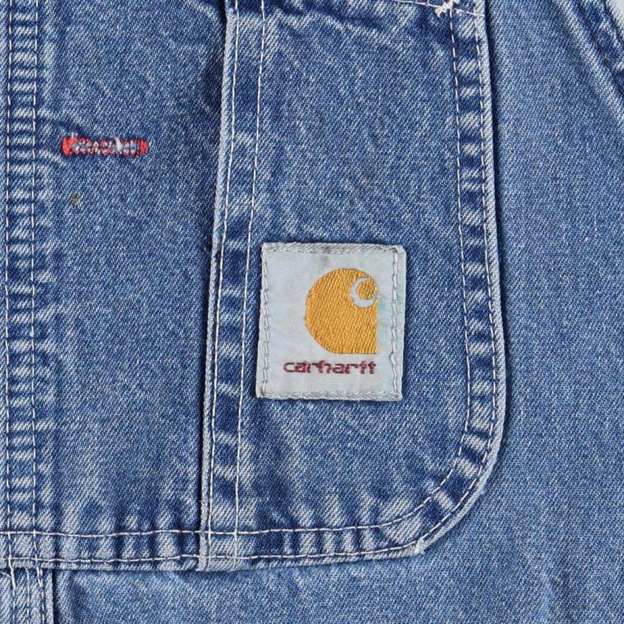 Carhartt（カーハート） 古着 デニムオーバーオール メンズw36相当