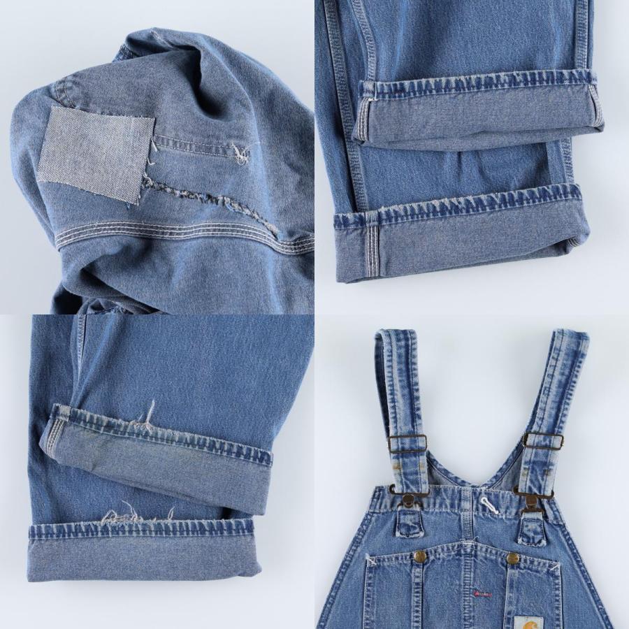 Carhartt（カーハート） 古着 デニムオーバーオール メンズw36相当