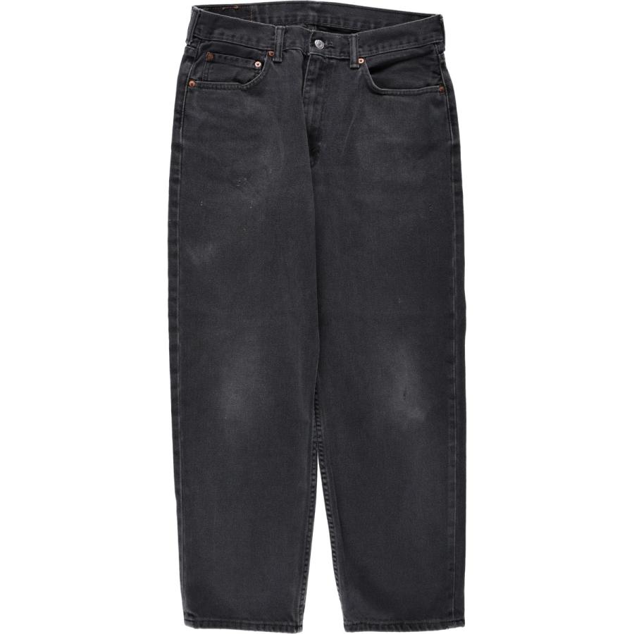 Levi's（リーバイス） 古着 Levi's 550 ブラックデニム テーパード