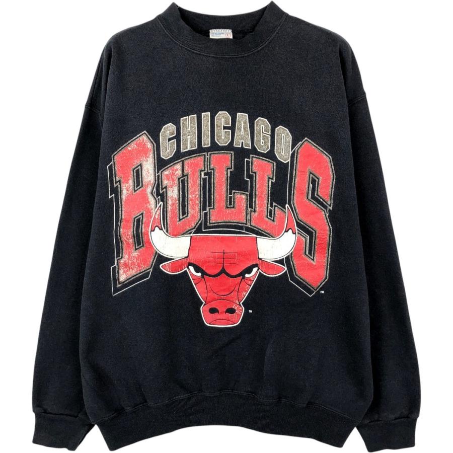 古着 ARTEX NBA CHICAGO BULLS シカゴ ブルズ ロゴスウェットシャツ
