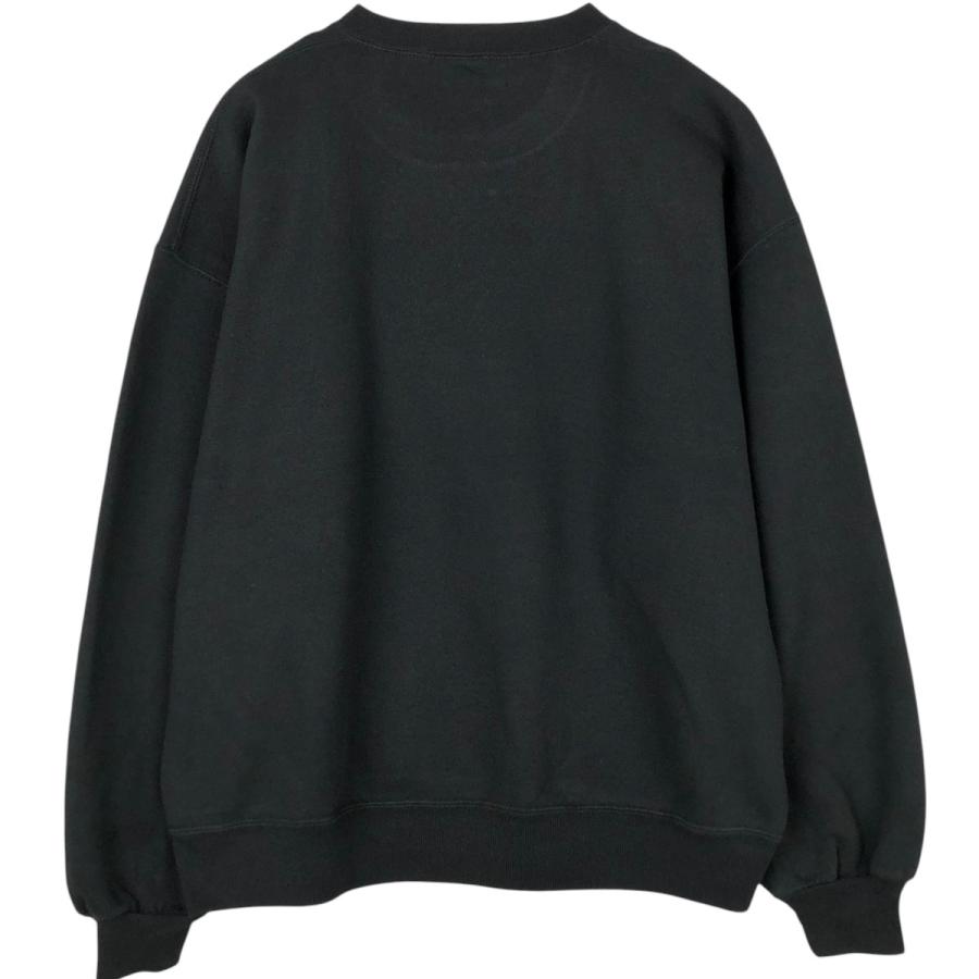 ま*！様 90s USA製 RUSSELL ブラック ブランクスウェット XL 古着 90年代 ラッセル Russell 無地 ブランクスウェットシャツ