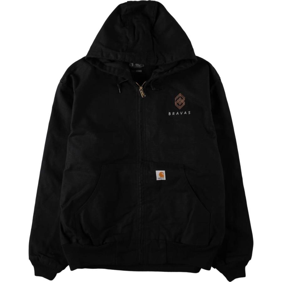 ☆*☆様 激レアCarhartt フェードジップパーカーブラックMアクティブジャ Carhartt（カーハート） 古着 Carhartt Loose Fit アクティブ
