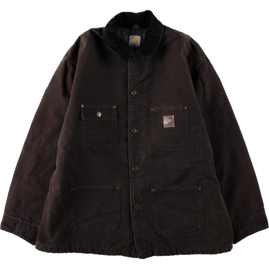希少 carhartt ミシガンチョアコート カーハート ダックジャケット Carhartt（カーハート） 古着 ミシガンチョアコート 中綿入り ダック