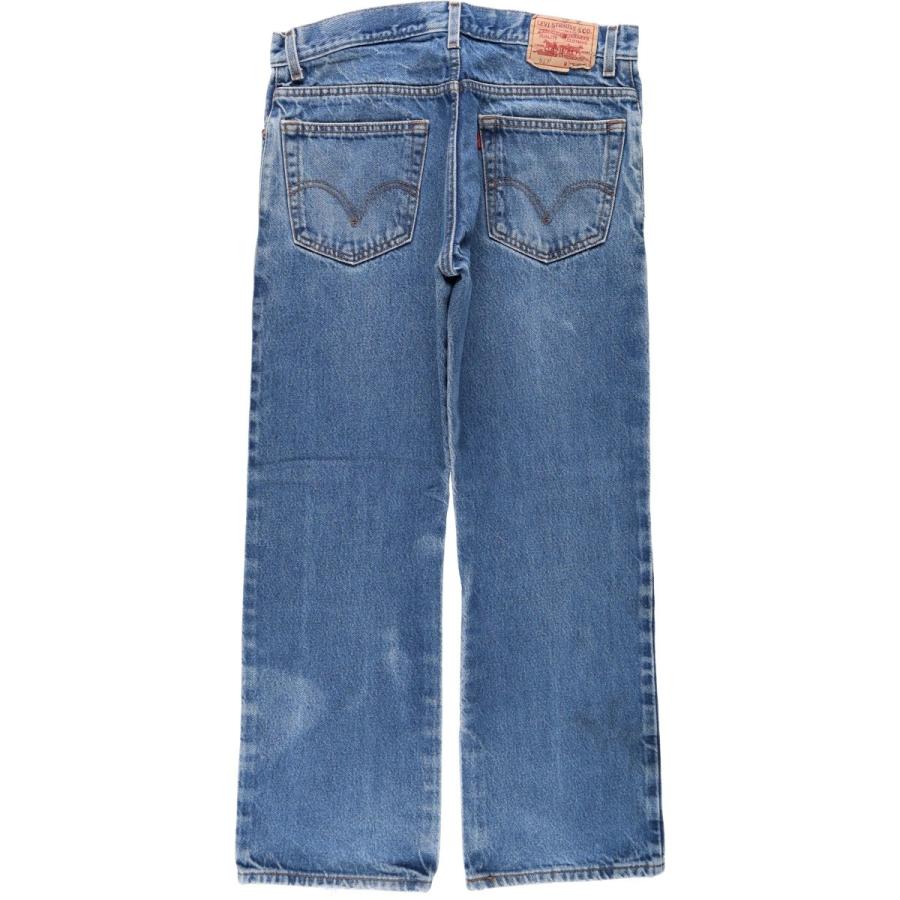 1980's Levi's517 usa製 ブーツカットデニム 青　古着 Levi's（リーバイス） 古着 Levi's 517 BOOT CUT ブーツカットデニム