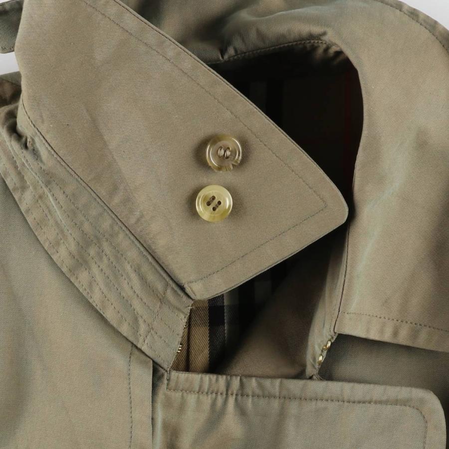希少 80s 英国製 Burberrys トレンチコート コットン100% 玉虫 BURBERRY（バーバリー） 古着 80年代 Burberry's コットン100％ 玉虫