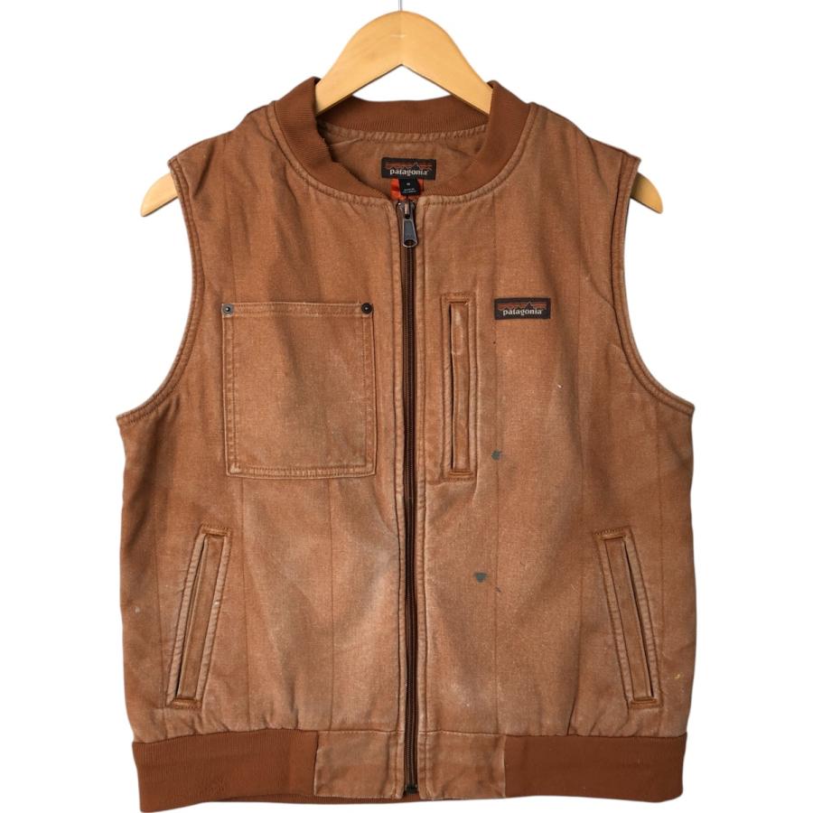 patagonia - 古着 パタゴニア Patagonia 26690SP21 中綿入り ダックベスト メンズM相当 /eva000682 patagonia（パタゴニア） 古着 Patagonia 26690SP21 中綿入り ダック