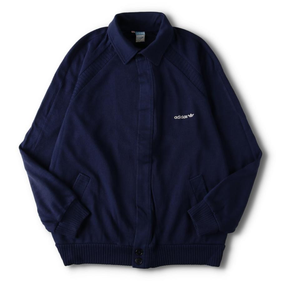 古着 珍品 70年代 アディダス adidas 襟付き トラックジャケット 