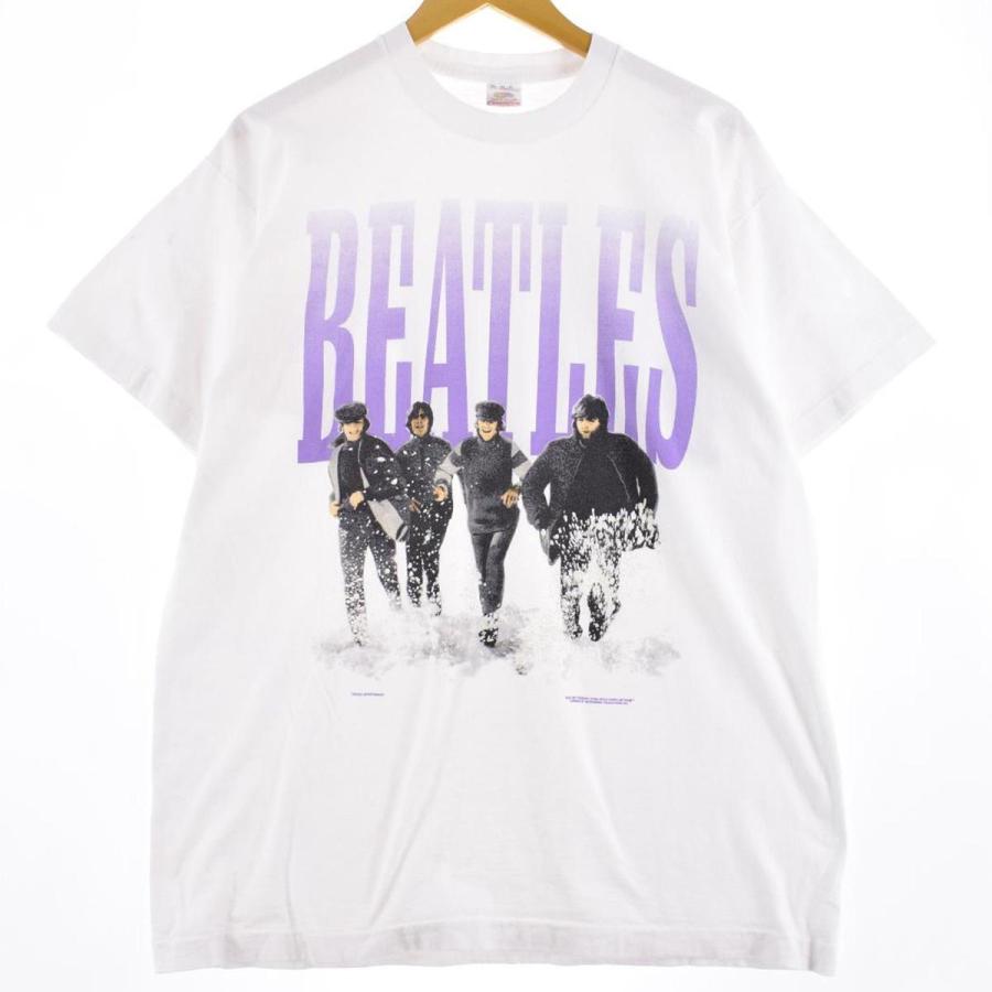古着 90年代 フルーツオブザルーム THE BEATLES ビートルズ 両面プリント バンドTシャツ バンT USA製 メンズXL ヴィンテージ  /eva001590 :eva001590:古着屋JAM - 通販 - Yahoo!ショッピング