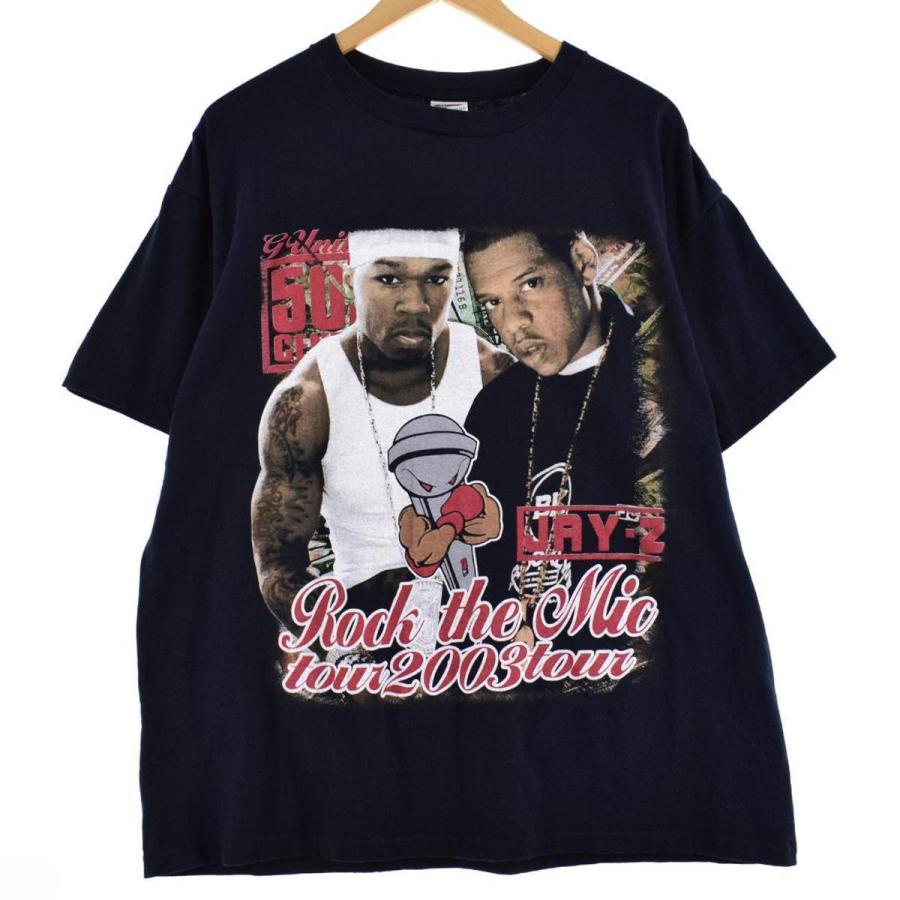 古着 2003年 フルーツオブザルーム JAY-Z 50CENT ジェイ‐Z 50セント