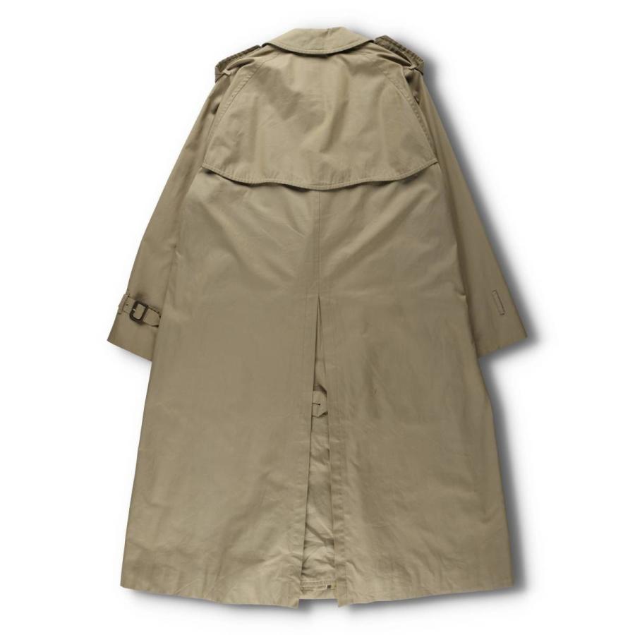 BURBERRY / バーバリー　一枚袖スプリングコート　玉虫色　英国製　ロング BURBERRY / バーバリー一枚袖スプリングコート玉虫色英国製ロング
