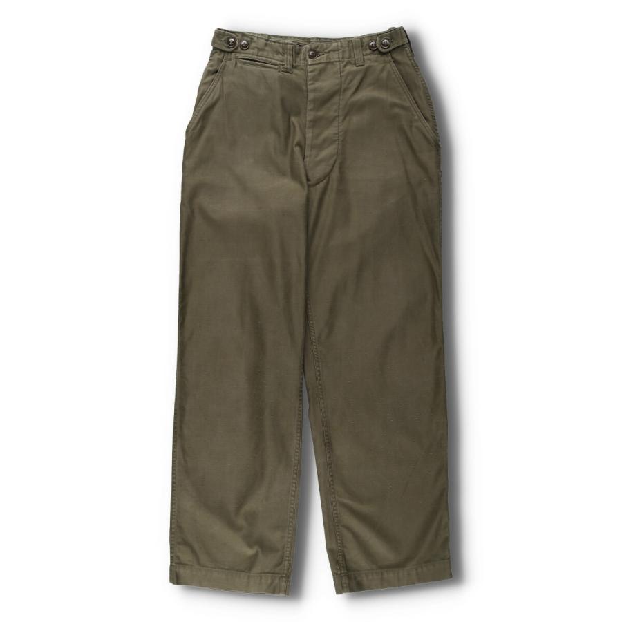 古着 40年代 米軍実品 U.S.ARMY M-43 ミリタリー フィールドパンツ