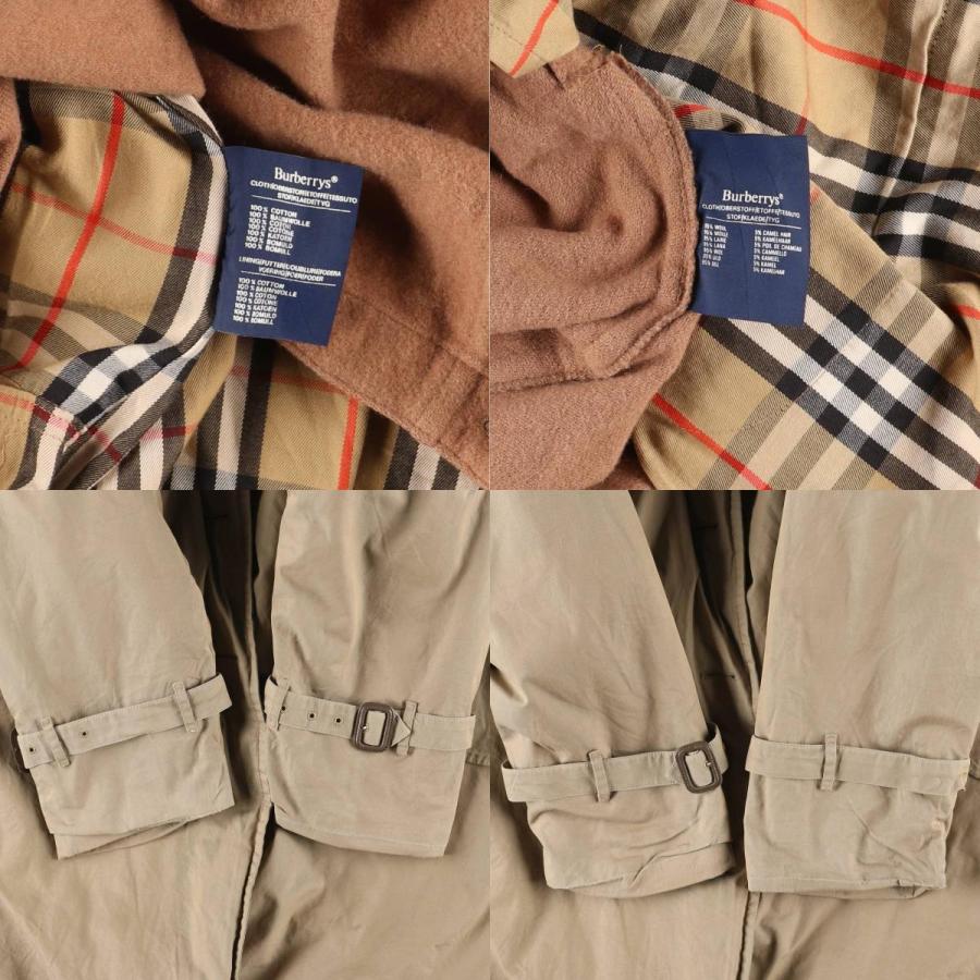 Burberry 一枚袖トレンチコート英国製 コットン100 BURBERRY（バーバリー） 古着 Burberry's 一枚袖 コットン100