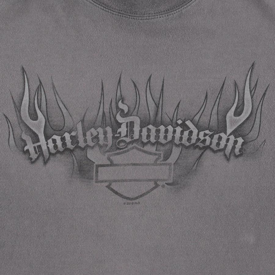 古着 ハーレーダビッドソン Harley-Davidson ファイヤーパターン