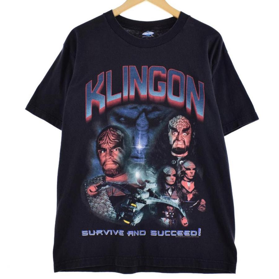古着 90年代 スタートレック STER TREK KLINGON クリンゴン 映画 ムービーTシャツ メンズM ヴィンテージ