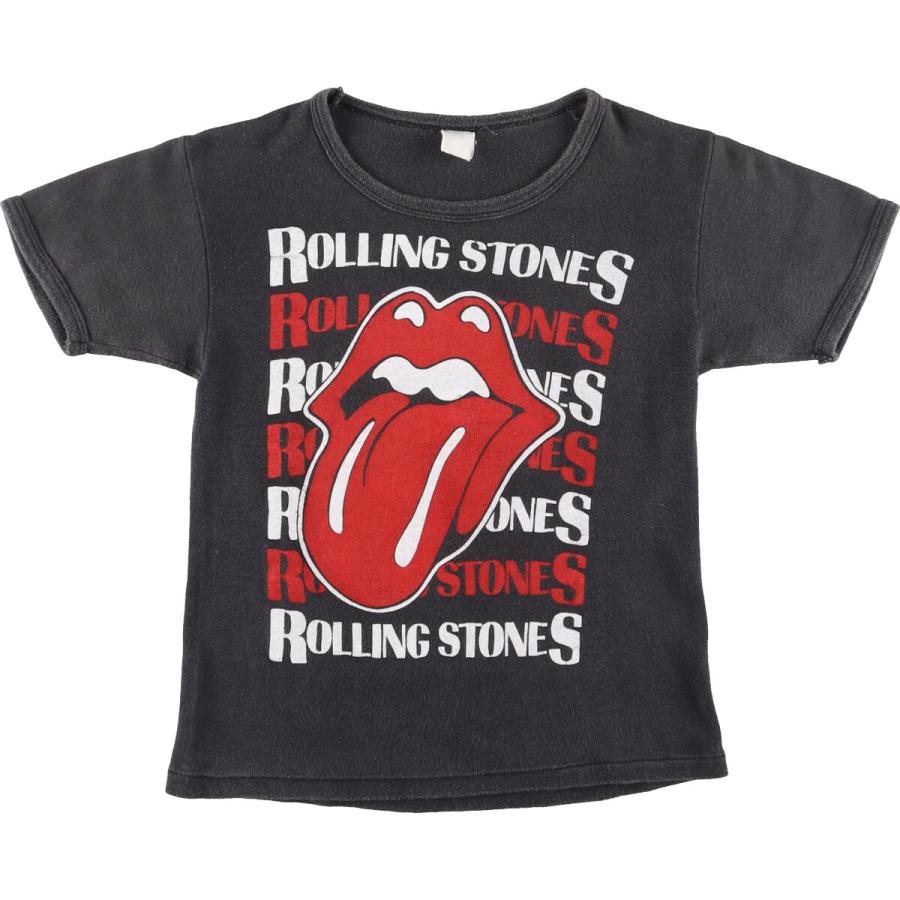 古着 80年代 THE ROLLING STONES ザローリングストーンズ 両面プリント 