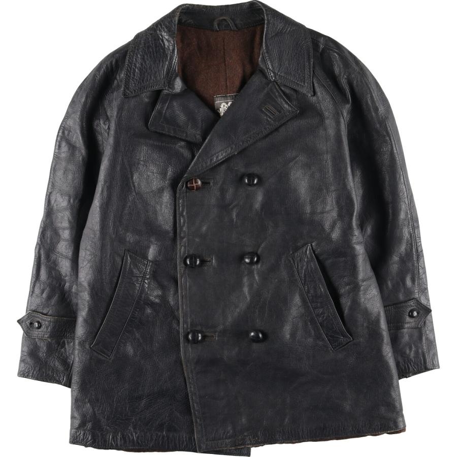 古着 ~60年代 INDUSTRIA CONFEZIONI CAPRIATESE MILANO レザーカー