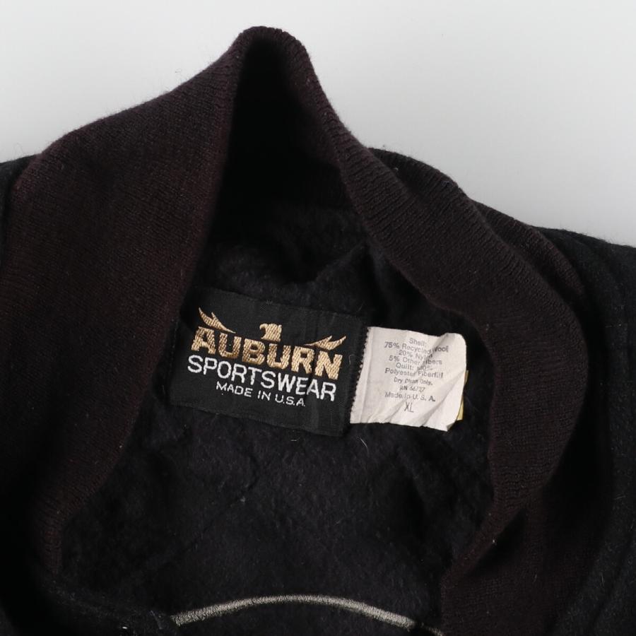 古着 90年代 AUBURN SPORTSWEAR ウールスタジャン アワードジャケット