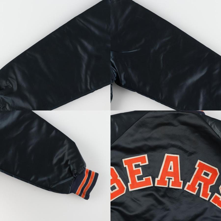 ＮＦＬ　BEARS スタジャン Men's Starter Orange Chicago Bears Home Game Satin Full-Snap