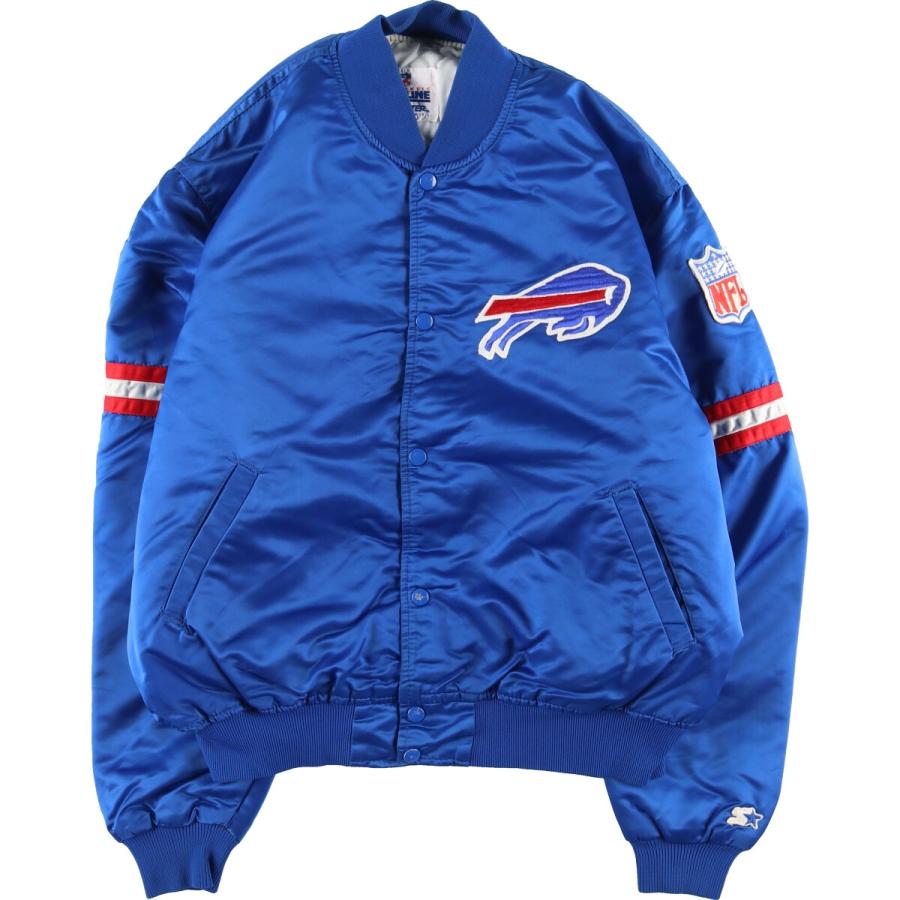 ビンテージ 80s 90s スターター NFL バッファロー ビルズ スタジャン ビンテージ 80s 90s スターター NFL バッファロー ビルズ