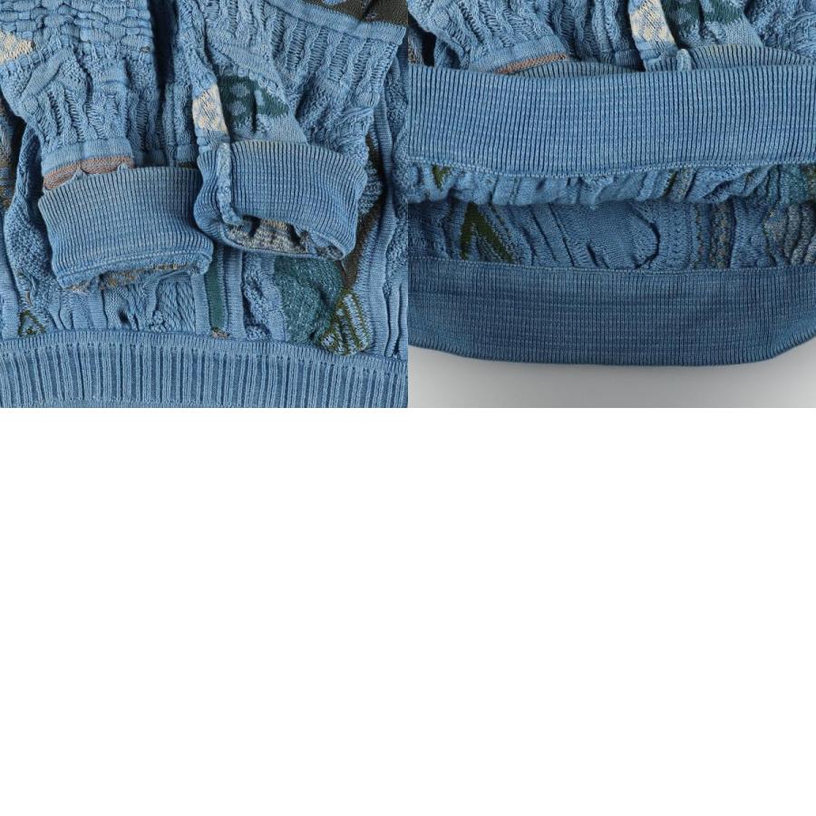 古着 クージー COOGI BLUES 総柄 3Dニットセーター オーストラリア製 メンズM ヴィンテージ /evb003286 【SS2403】｜jamtrading1｜10