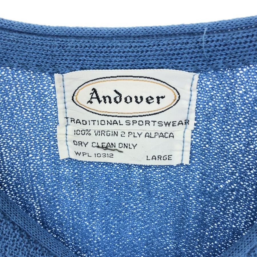 古着 60~70年代 ANDOVER アルパカニットカーディガン メンズL  