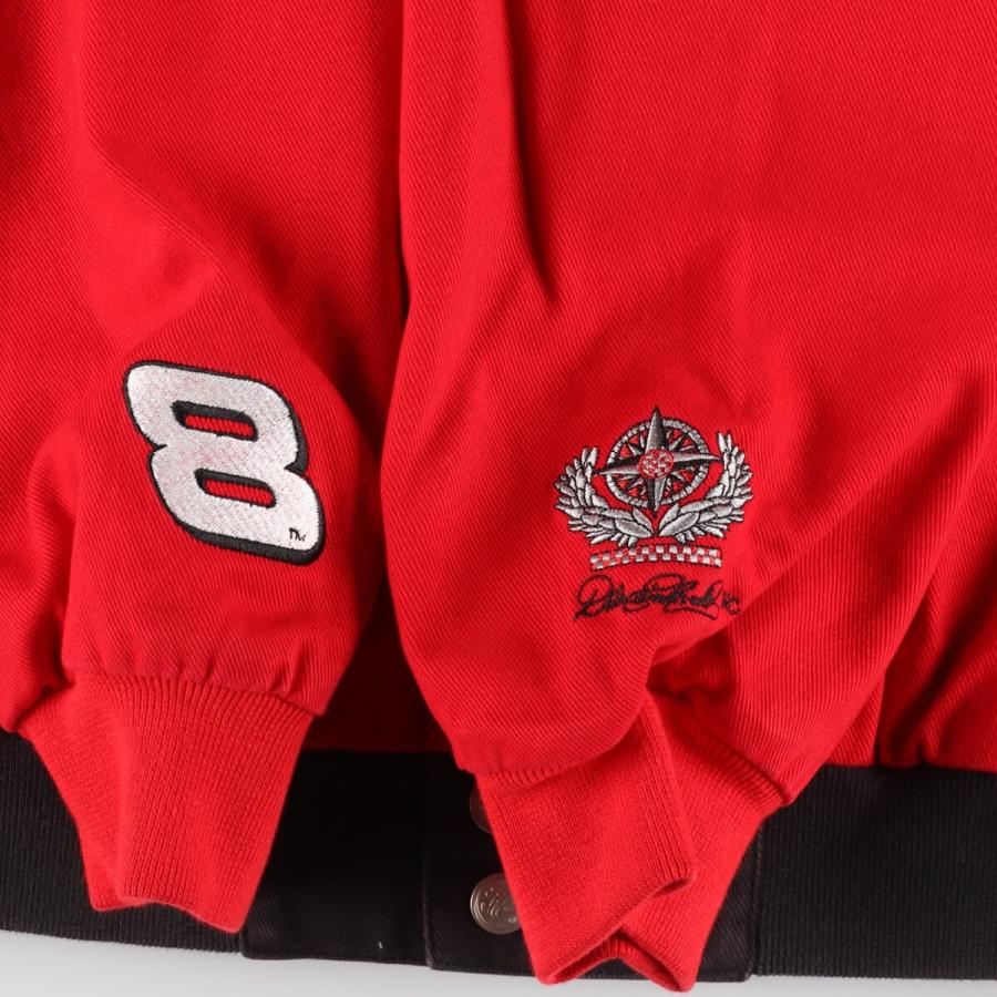 古着 CHASE BUDWEISER バドワイザー レーシングジャケット メンズL