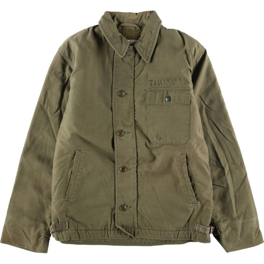 【85年製】　A-2 デッキジャケット　ミリタリー　USA 85年製 U.S.NAVY A-2 デッキジャケット ミリタリージャケット S