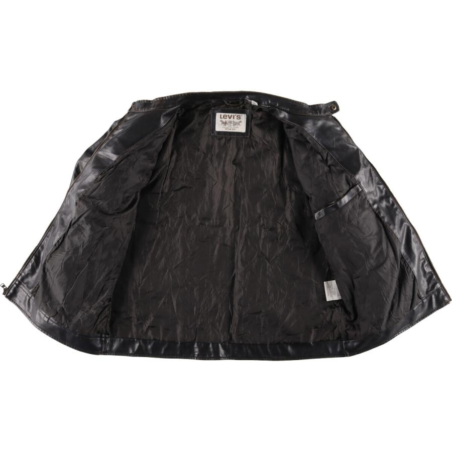 Levi's（リーバイス） 古着 シングルライダース フェイクレザー