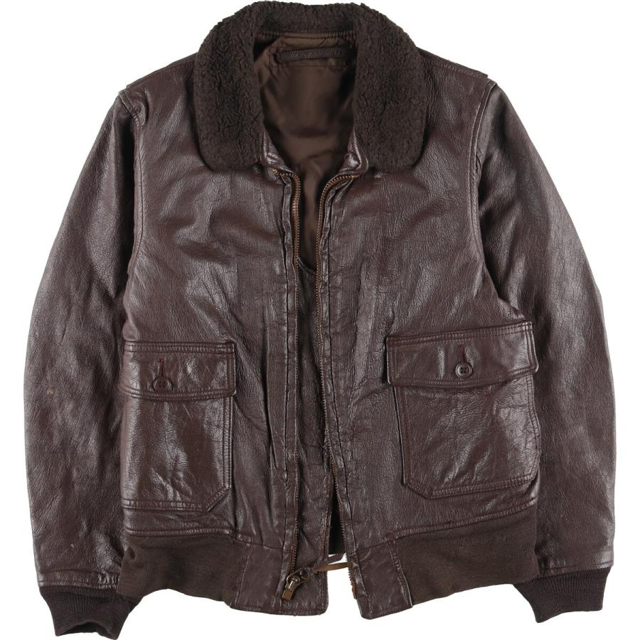 70年代 William Barry G1タイプ レザーフライトジャケット