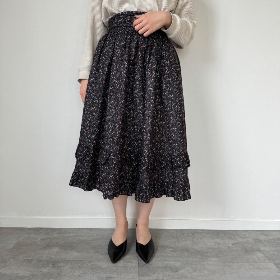 gunnies 花柄スカート 70's vintage GUNNE SAX ガニーサックス 花柄スカート 古着 70年代