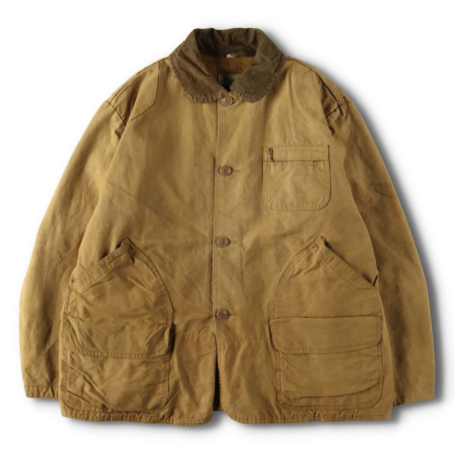 希少 60s L.L.Bean エルエルビーン ハンティングジャケット 筆記体 L.L.Bean 古着 60~70年代 エルエルビーン 筆記体タグ ダック
