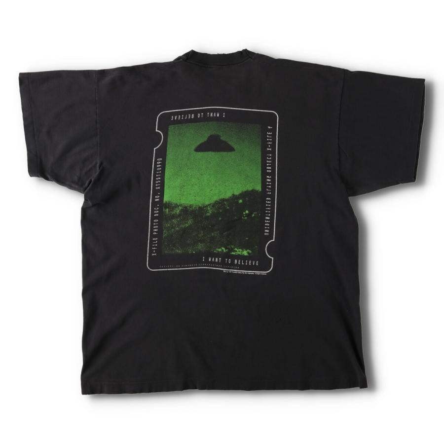 古着 90年代 THE X FILES Xファイル バックプリント 映画 ムービーT  